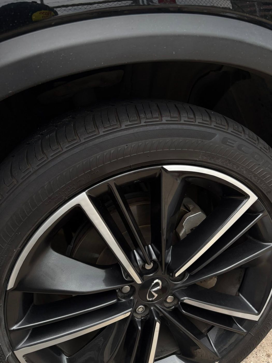 Dezelfde velg na de reparatie